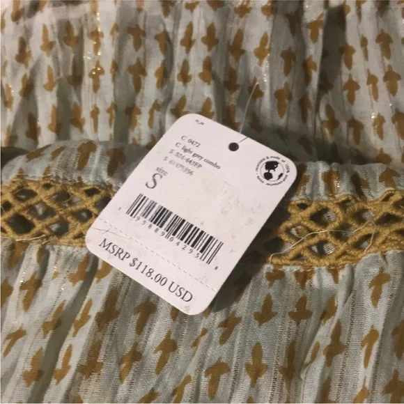 NWT FREE PEOPLE midnight dance maxi dress size s - Picture 4 of 5